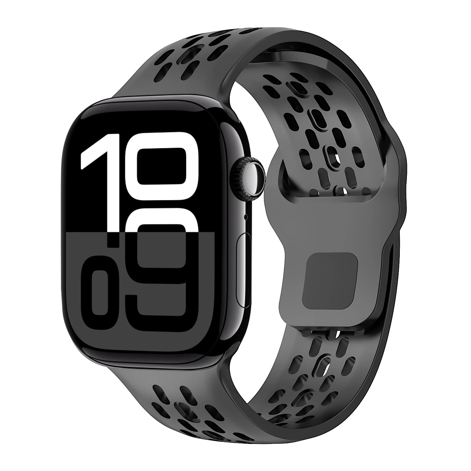 Silikonarmband für Apple Watch-Armbänder 46 mm 45 mm 44 mm 42 mm 41 mm 40 mm 38 mm Sport-Correa-Armband iWatch-Serie 11 10 9 8 7 6 SE 5 4