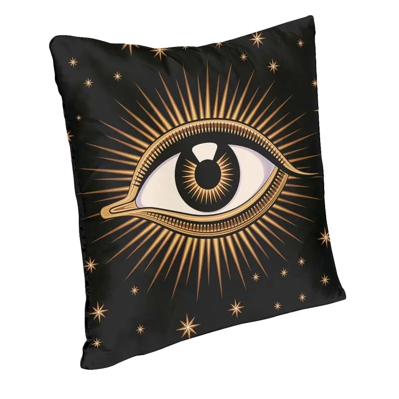 Luxury Turkish Evil Eye Throw Pillow Case Home Decoration All Seeing Eye Art Cushion Cover Sofa Car Bedding Pillowcase
