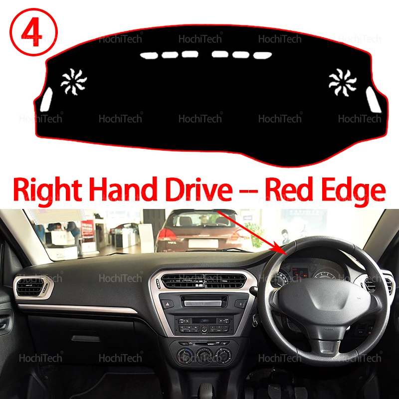 Auto-Armaturenbrett-Abdeckung, vermeiden Sie Lichtpolster, Instrumententafel-Matte, Teppiche, Armaturenbrett-Abdeckung für Peugeot 301 2012 2013 2014 2015–2019 – Detail 11