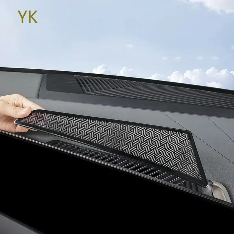 

For BMW X3 G45 G48 2025-26 Stainless Steel Car Dashboard Air Conditioning Outlet Cover Trim Interior Car Accessories