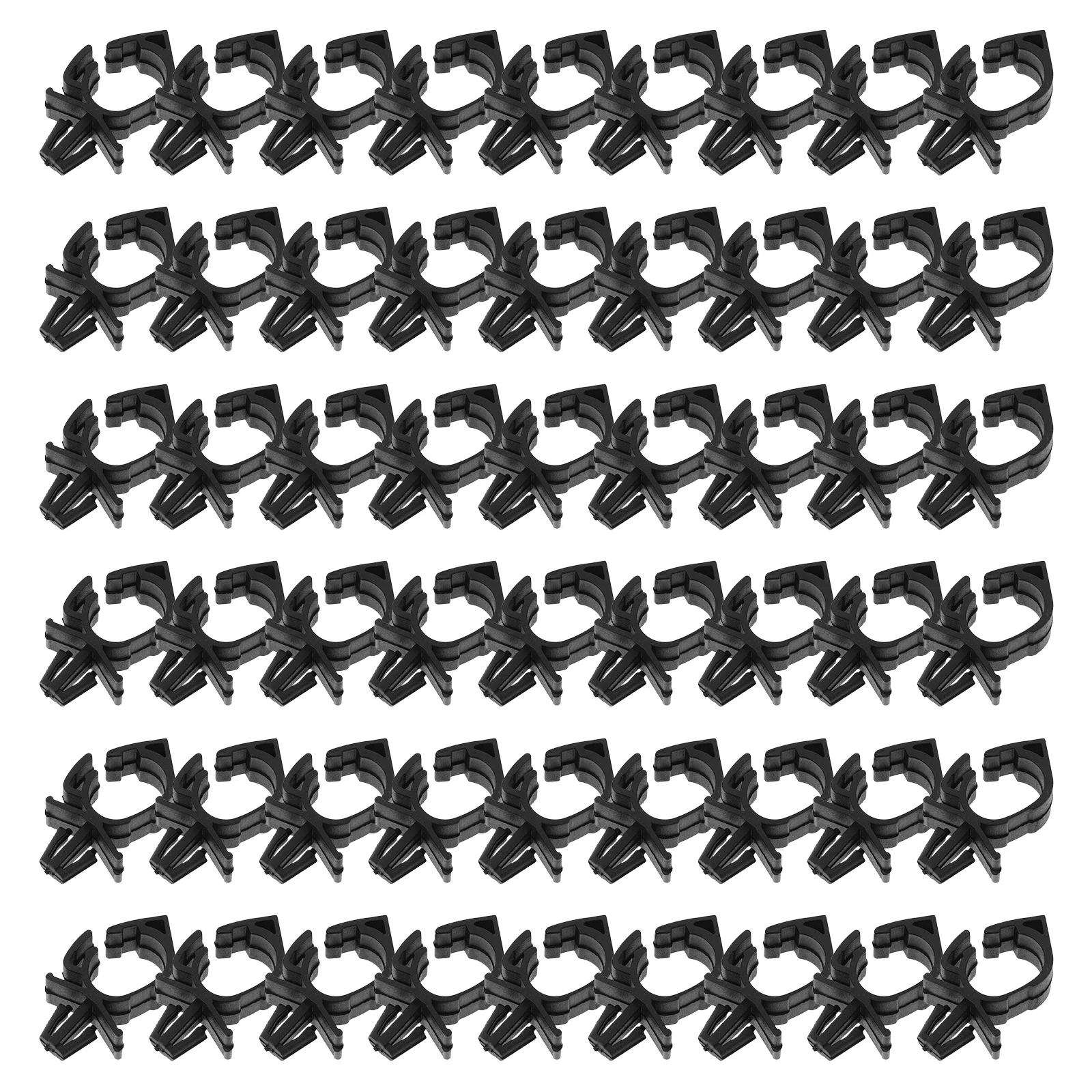 

100pcs Wire Harness Clips Sturdy Plastic Car Wire Shelf Fasteners Automotive Wiring Cable Connectors Sprout Clips Festival