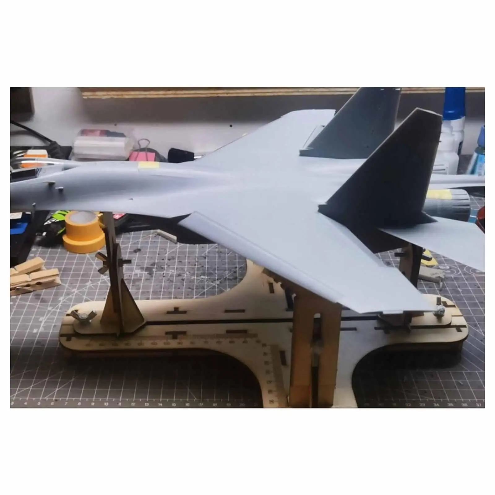 

Auxiliary Aircraft Model Plane Painted Easy to Assemble Sturdy Lightweight Professional for Hobby Building