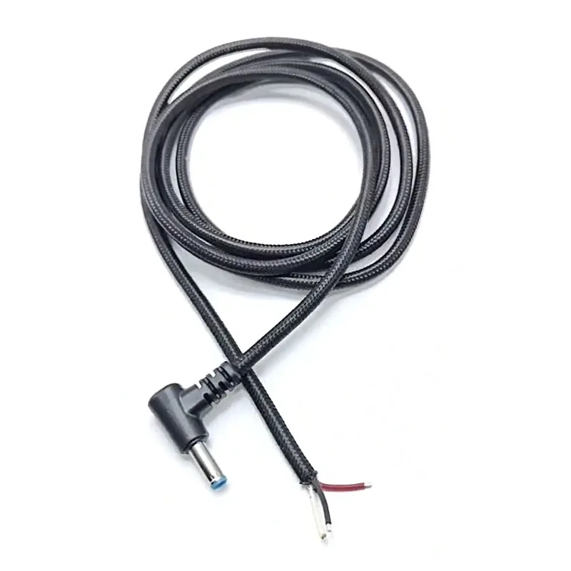 Cabo de dados de soldagem de 3 núcleos, 1.1m/1.3m, dc 4.5x3.0mm, conector de fonte de alimentação, pino interno para adaptador de laptop hp, cabo de carregador, 1 peça