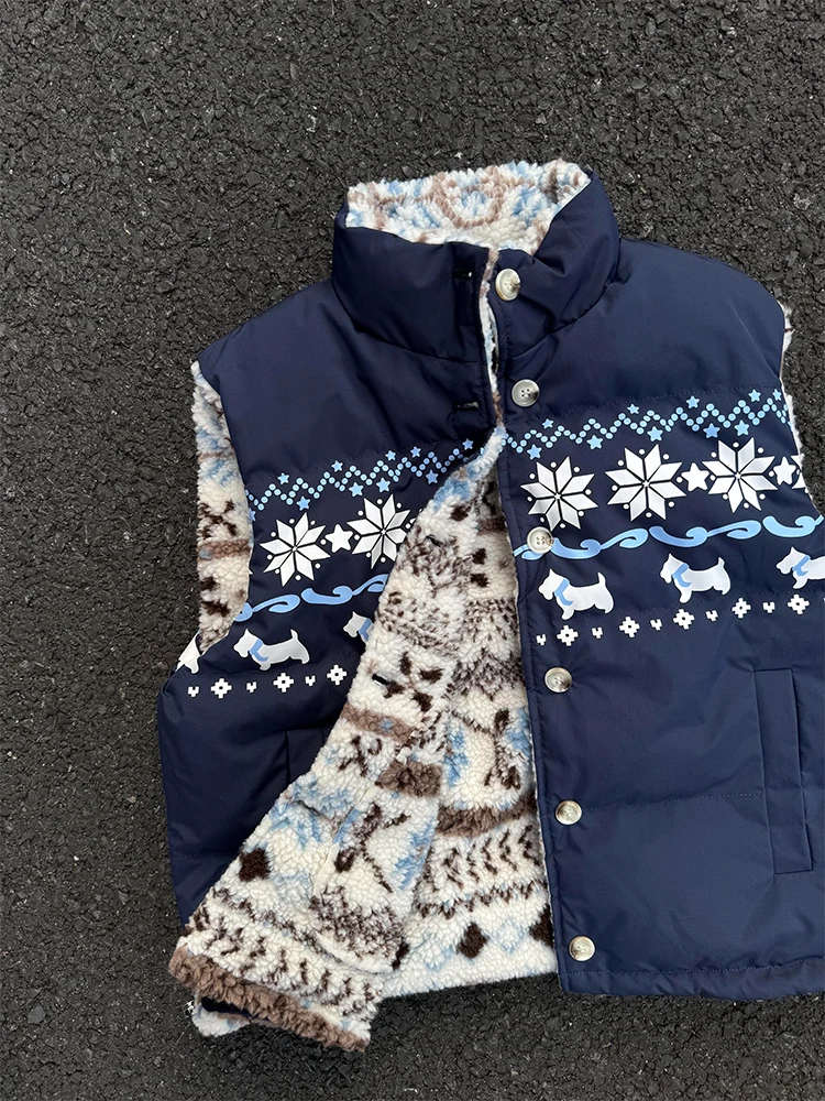 

Теплый жилет Fce, мужской осенне-зимний двусторонний жилет с воротником-стойкой, терможилет, многослойная верхняя одежда, Cleanfit, подставка на молнии