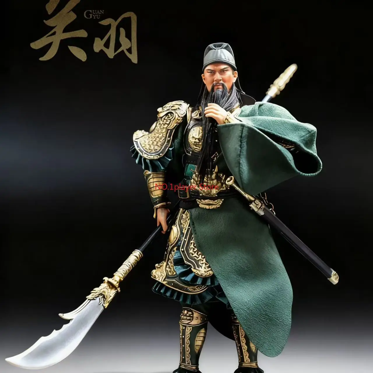 

303TOYS FIGLAND Three Kingdoms 1/12 Guan Yu about 18cm Three Kingdoms Movable Figure