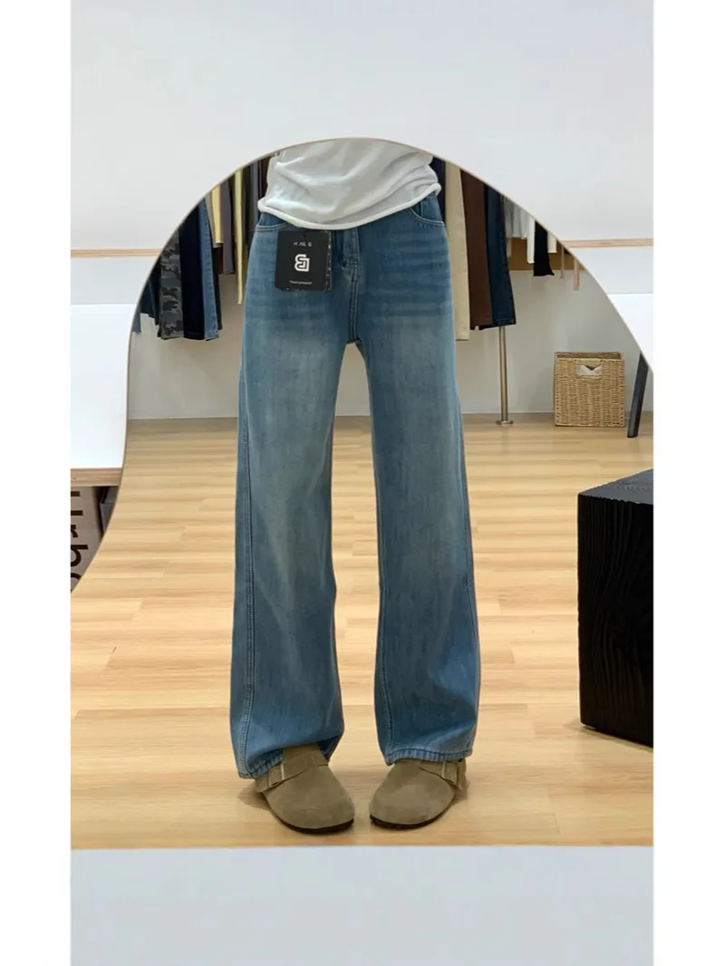 بنطال ذو قصة أرجل واسعة امرأة تمتد المرأة الربيع سليم صالح منتظم صالح الحد الأدنى الحضرية الاجتماعية المرقعة مطوي مشروط الزنانير زنار