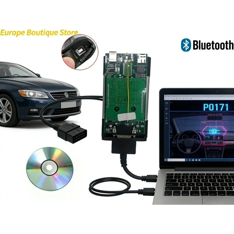 

Двойная плата V9.1 V2021.11 Autocoms Ds150e Delphis OBD-сканер Диагностический инструмент Автомобиль Грузовик Tcs cdp pro полный набор 2024 2025 2021