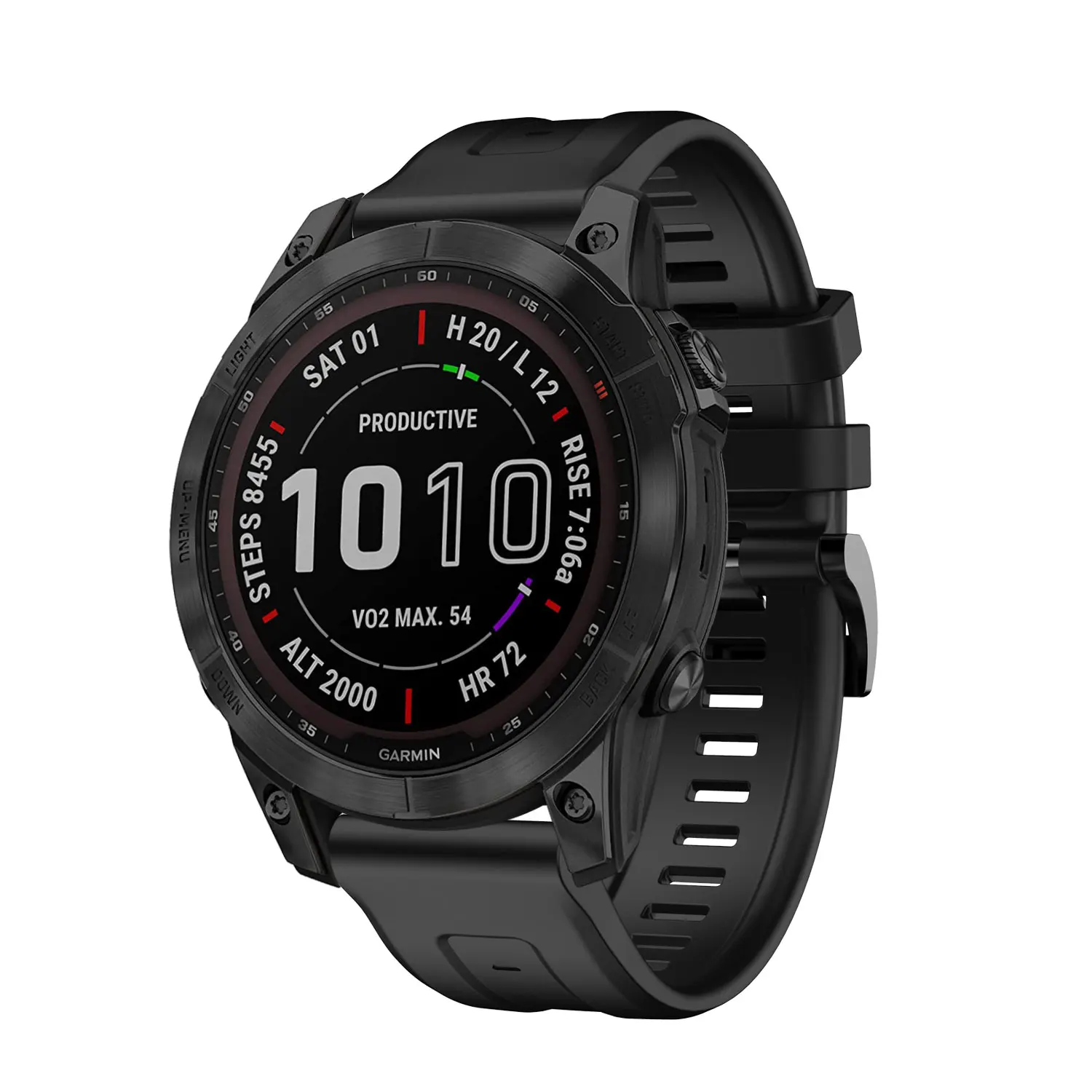 22 ملم لـ Garmin Fenix 7 أشرطة سيليكون Easyfit حزام المعصم سريع التركيب