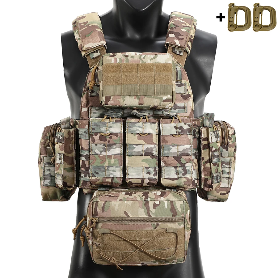 Multi functional outdoor hunting vest, durable, quick drying, breathable vest with multiple pockets