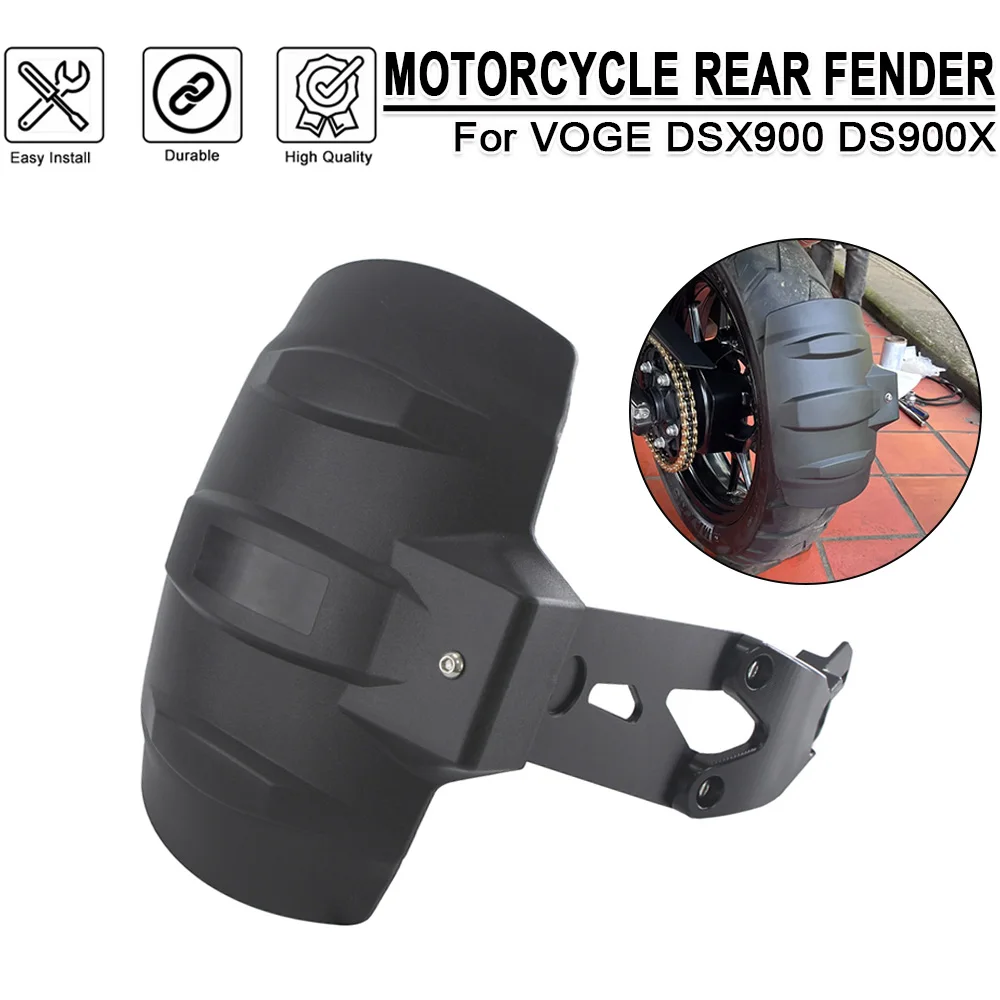 Motorcycle Rear Fender For VOGE 900DS 900DSX 900 DS/DSX 2024 2025 Tire Mudflap Cover Wheel Hugger Mud Guard Splash Protector ABS