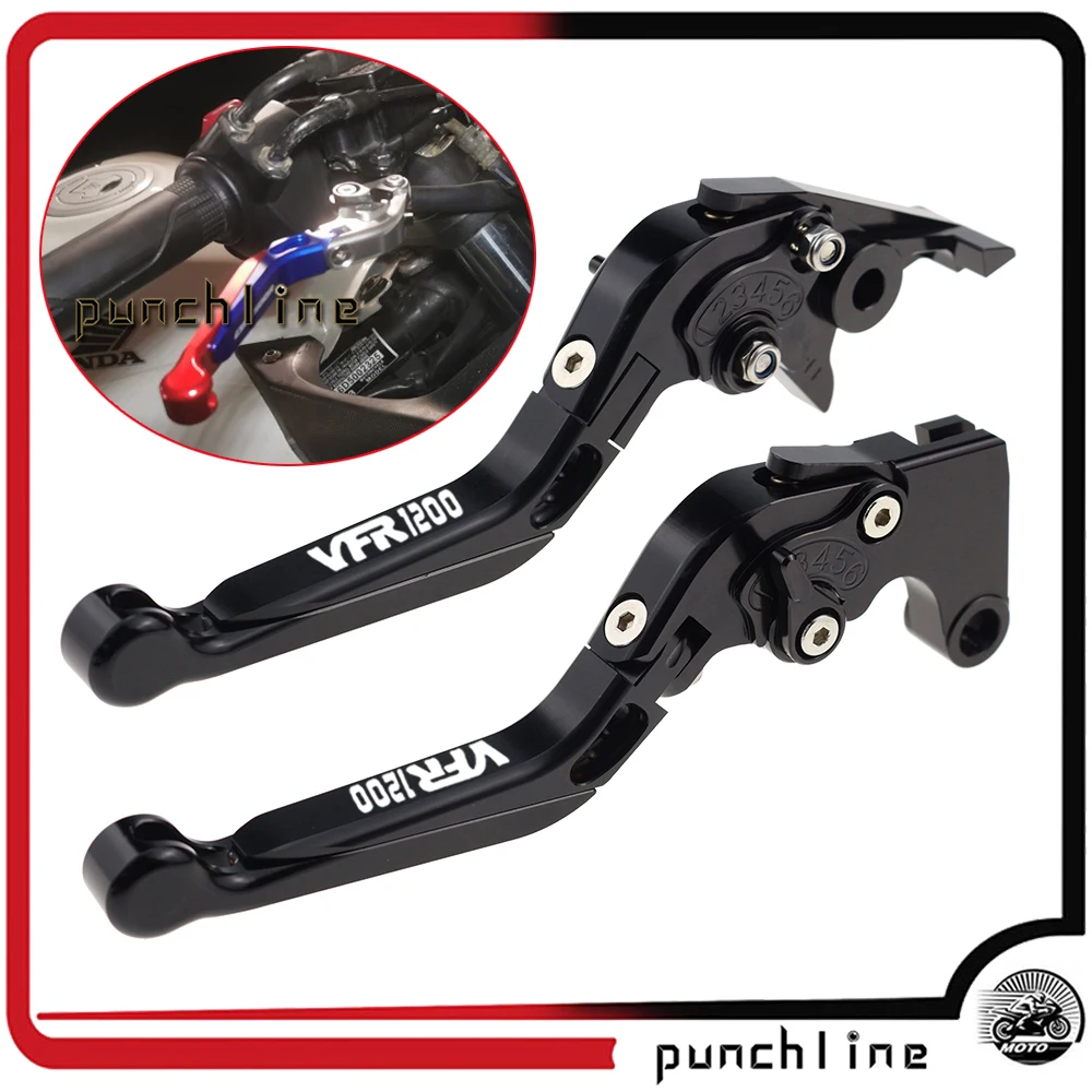 

Fit VFR1200F 2016-2017 Clutch Levers For VFR 1200 F VFR1200 Folding Extendable Brake Handles