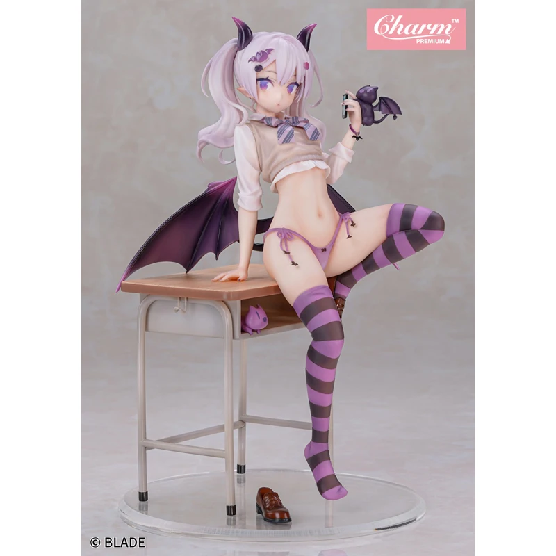 100% Original Charm Little Devil Sauce Blade Nymph 23.5Cm Pvc Anime Action Figurine Model Collection Toys for Boys Gift