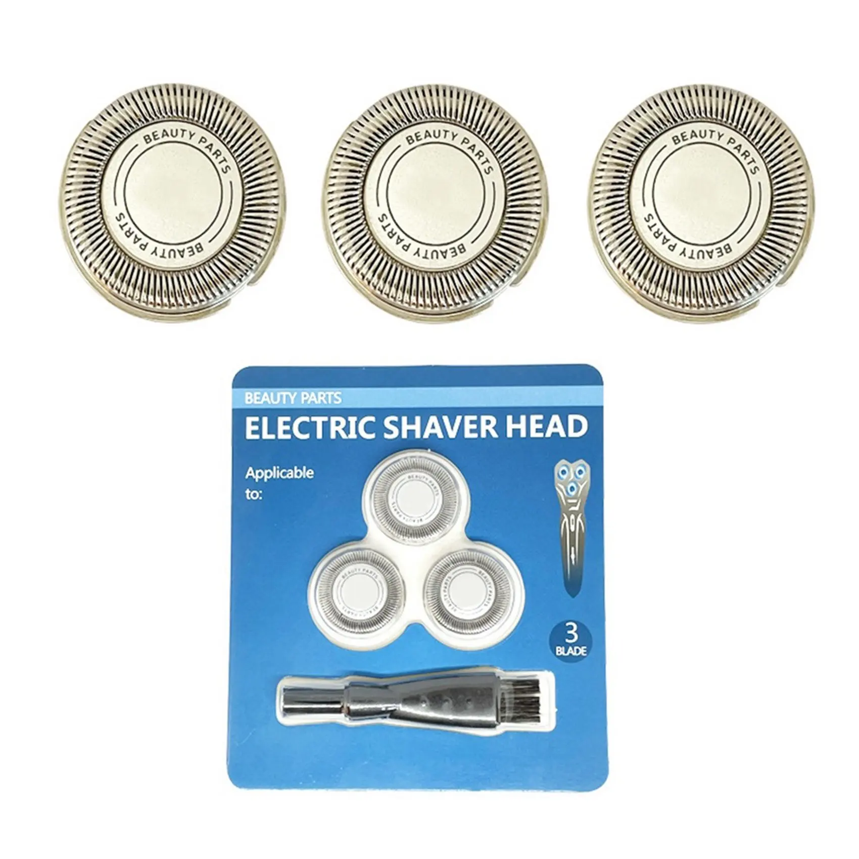 Trendy! SH71 Replacement Shaving Heads for Philips Norelco Shaver Series 7000 and Angular-Shaped Series 5000, SH71/52