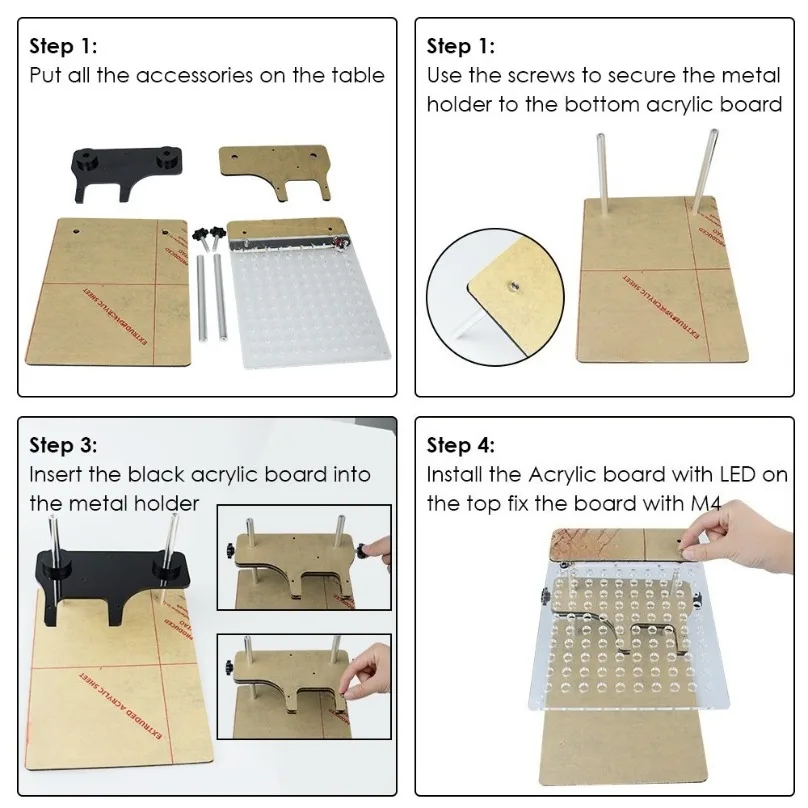 Multi‑function LED BDM Frame ECU Reading Writing Bench with 4 Probe Pens Compatible with 22Pcs BDM Adapters