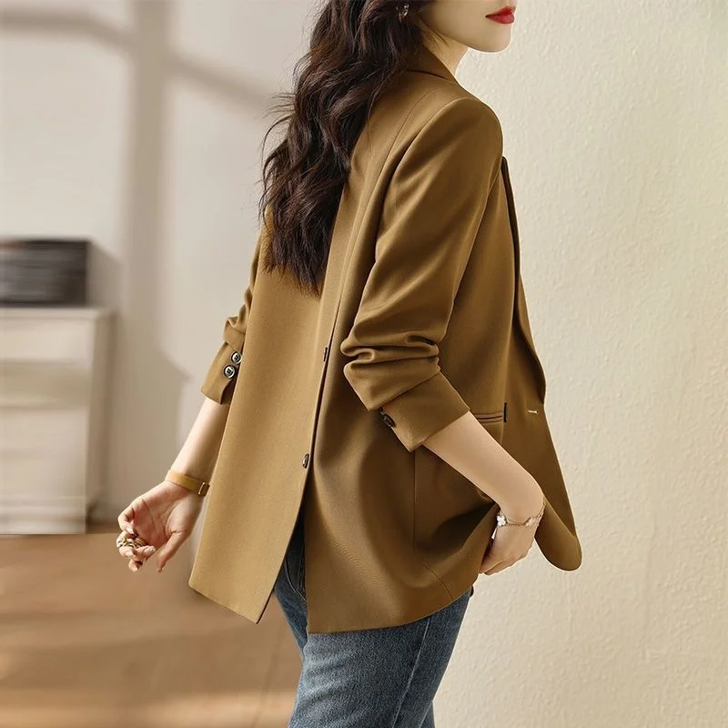 

#5294 Outerwear Suit Jacket Women Elegant Office Blazers And Jackets Slim Fit Irregular Blazer Jacket Spring Coat Female Buttons