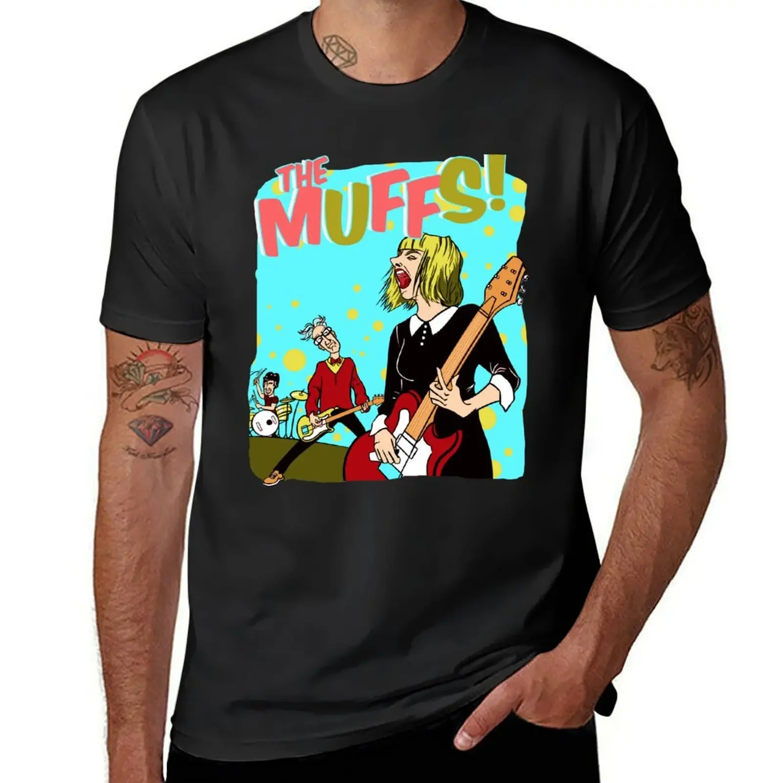 The Muffs! T-Shirt Aesthetic clothing anime tshirt sports fans aesthetic clothes heavy weight t shirts for men