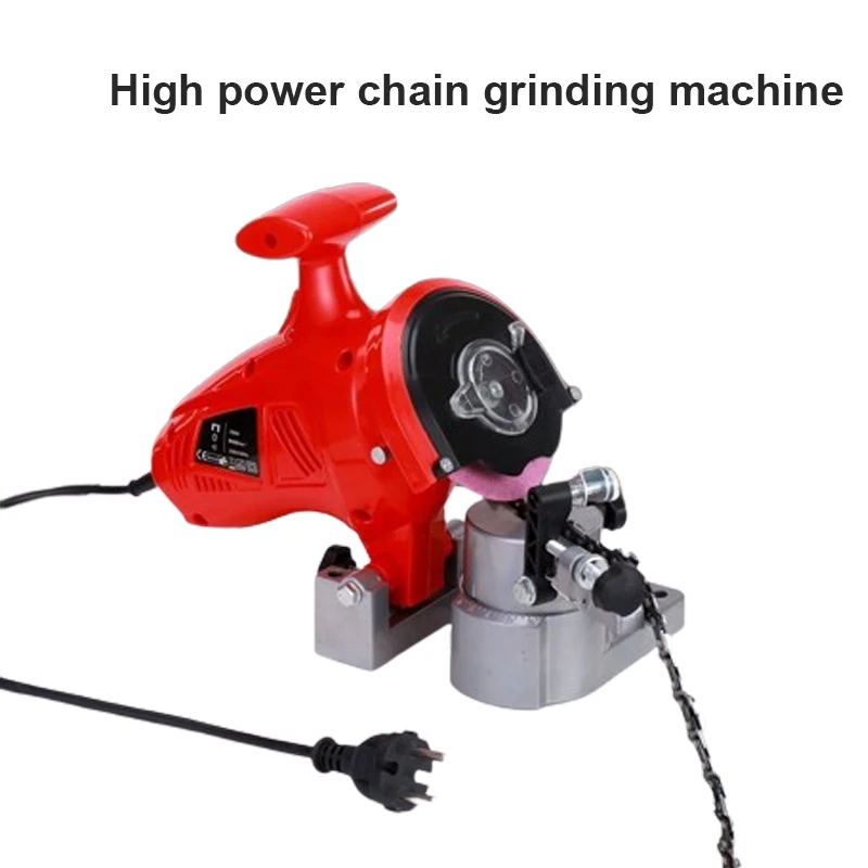 250W Electric Chainsaw Grinder Chain Sharpener Tools Bench Grinding Machine Household Wheel Sander 110V/220V