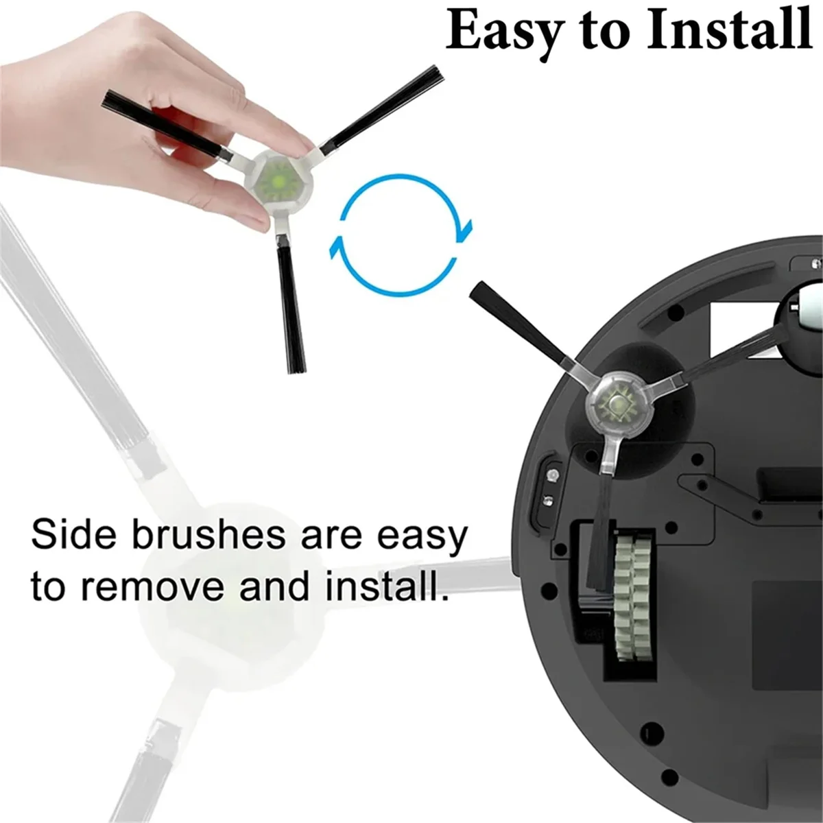 

XFDE Replacement for Lefant M210P M210 M210S M210B M213 M213S M2 for OKP Life Robovac K2 K3 K3A K4 K5 Robot Vacuum Cleaner