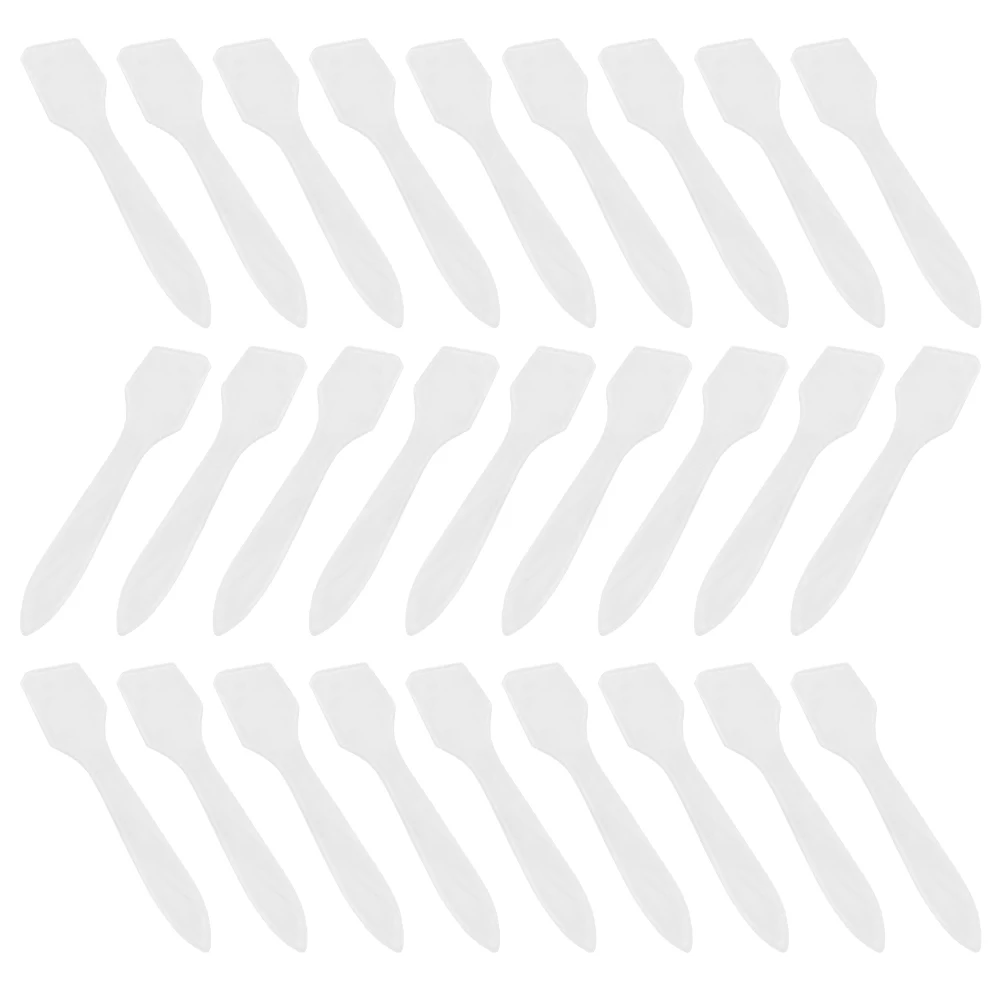 

200 Pcs Mask Spoon Face Beauty Tool Spatula Cream Applicator Makeup Tools Scoop