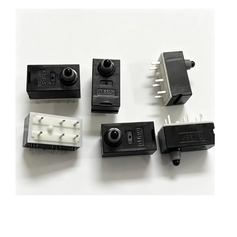 2PCS/LOTS ALPS SPVQ910205 Waterproof Automotive Parking Brake Microswitch Detect Key Repeat Limit 6pin