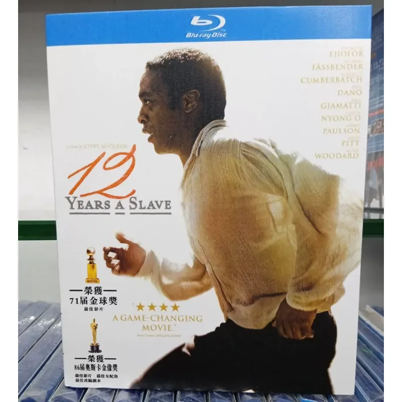 Classic Oscar Winning Film 12 Years a Slave Blu Ray Version Brand New Unopened by Steve
