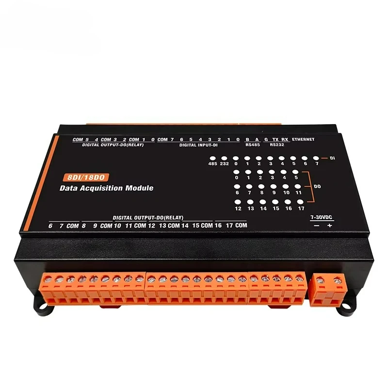 

MB328B 8DI+18DO Ethernet Modbus Tcp Controller With Isolation Design