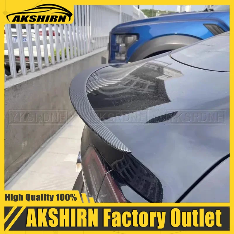 For Tesla Spoiler Model Y 2024 Accessories Spoilers Wings for Tesla Model 3 Highland 2024 Accessories 3/Y 2017-2024 ABS Material