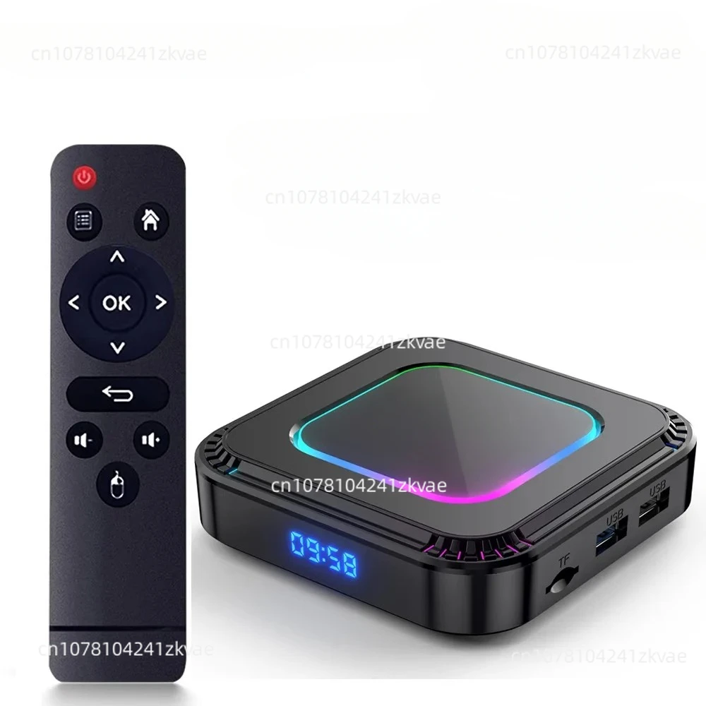 Hk1 Rbox K8 Set-Top Box Rk3528 4gb/64gb Android 13 Wifi6 with Bluetooth Tvbox