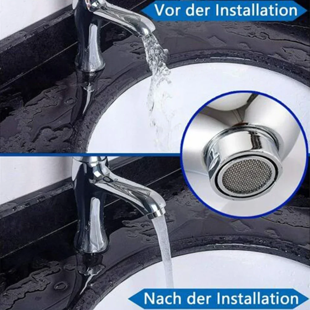 5x Perlator ก๊อกน้ำเครื่องเติมอากาศ Regulator M24 Water Tap Perlators น้ำชิ้นส่วนหัวฉีดผสมประแจก๊อกน้ำเครื่องเติมอากาศสำหรับก๊อก