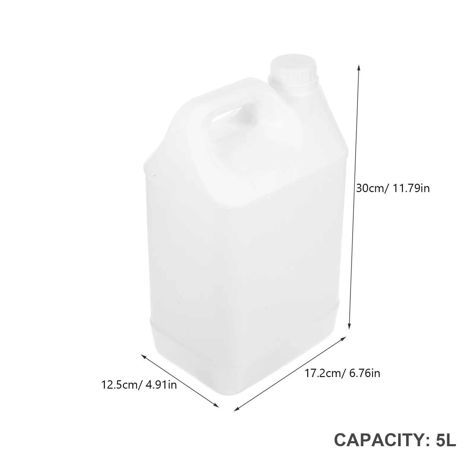 Sealed Barrel Bottle Oil Can Chemical Container HDPE Liquid Containers Lid Leakproof Industrial Use Empty Bottle Jug Large