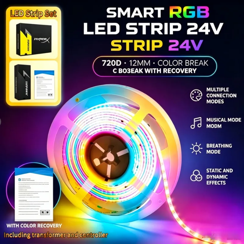 tira-de-luces-led-rgbww-direccionables-cob-de-24v-tira-led-rgbic-3000k-wifi-tuya-dream-color-spi-tira-de-luces-led-rgbwic