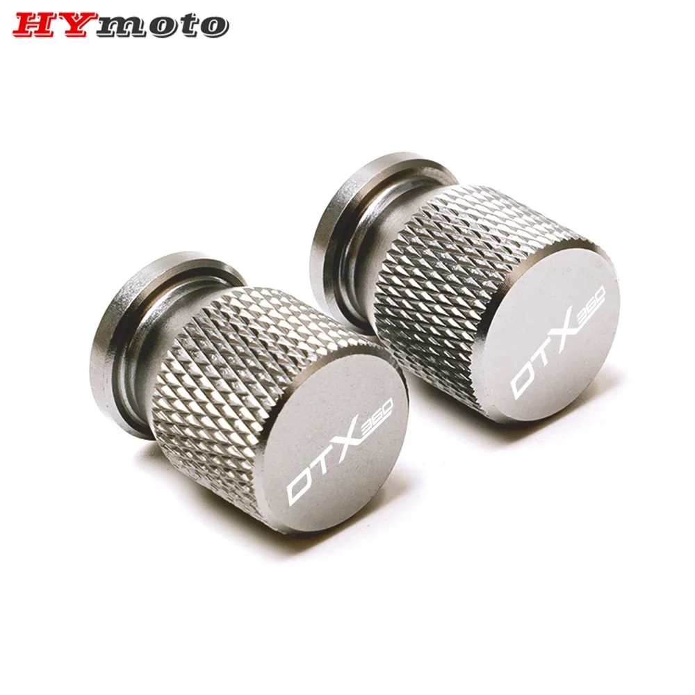 Dla KYMCO DTX 125 350 360 DT X360 2022-2023 2024 Wysokiej Jakości Akcesoria Motocyklowe Nakładki na Zawory Opony Aluminiowe