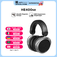 HIFIMAN HE400SE Stealth Magnets Over-Ear Open-Back Full-Size Planar Magnetic Wired Headphones