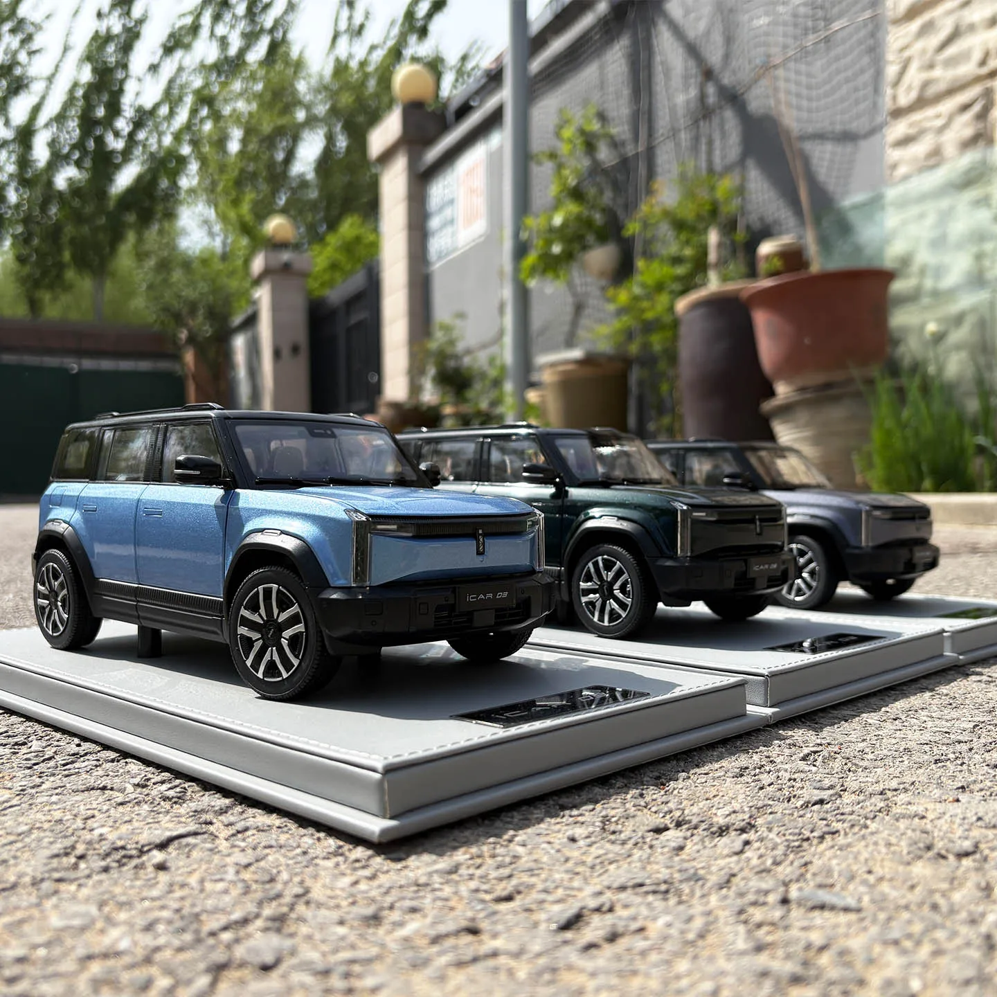 

Dealer Edition Car Model,1:18 Chery Auto,iCAR03 SUV,Diecast Model for Collections,Display and Gift for Friend