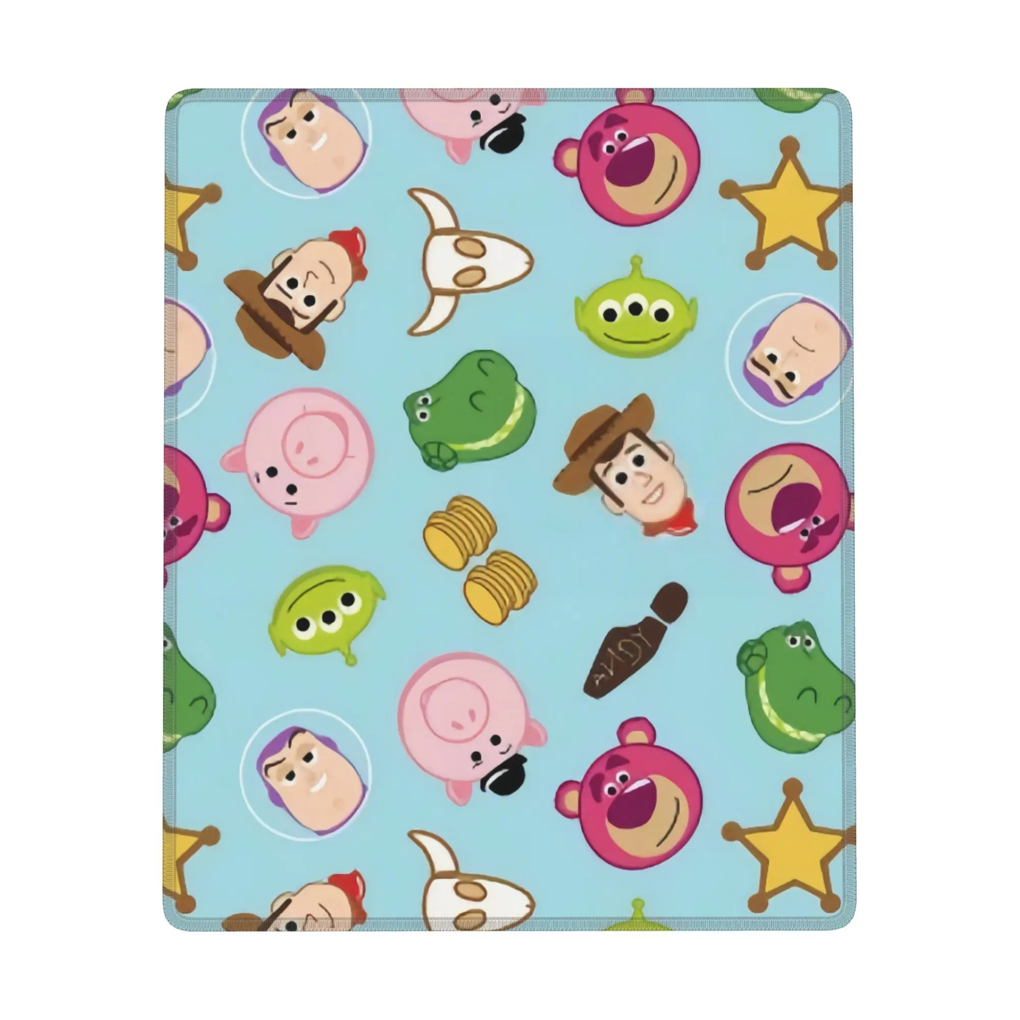 

Коврик для мыши Toy Story 7x9 дюймов, офисный нескользящий компьютерный резиновый коврик для мыши, настольный коврик для ПК, ноутбука, рабочего стола