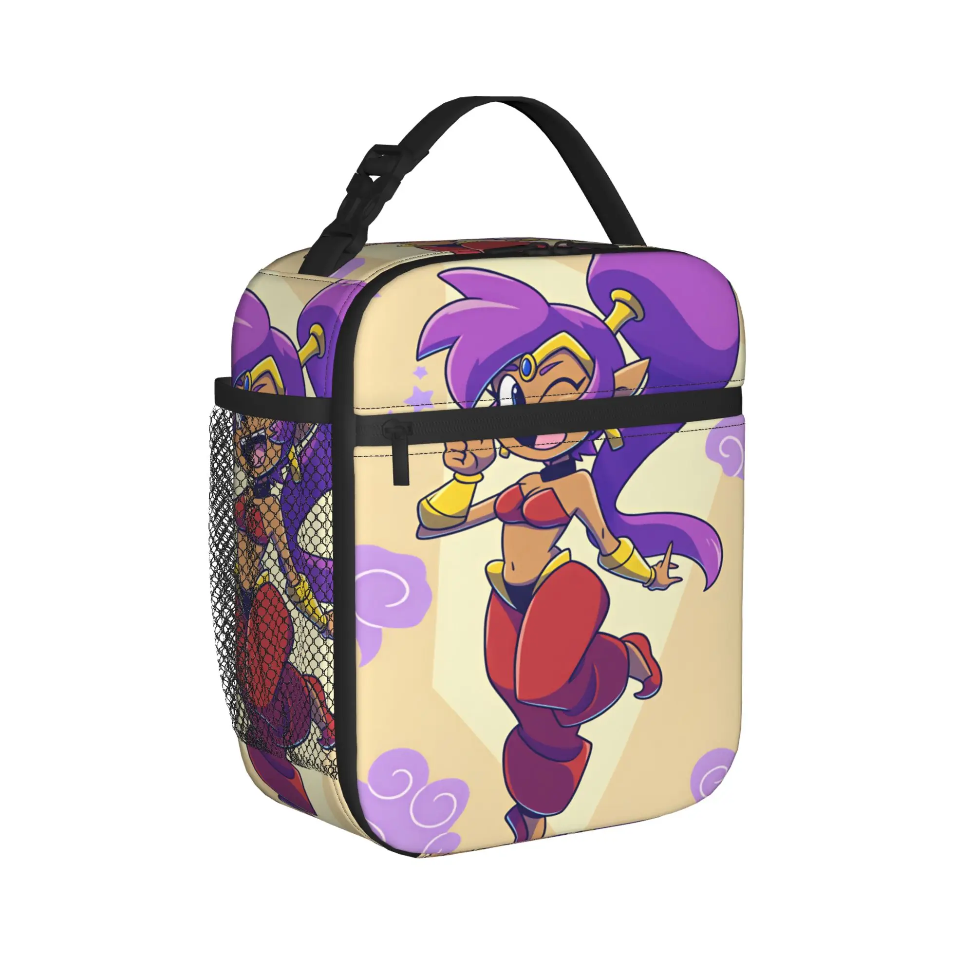 Shantae Half Genie Lunch Bag  Travel Lunch Box For Child Casual Graphic Thermal Lunch Bags Waterproof Portable Zipper Cooler Bag
