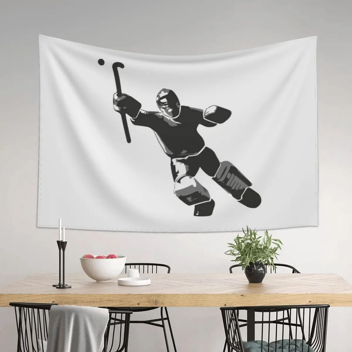 

Field Hockey Goalie Tapestry Decorative Wall Mural Wall Decoration Bed Room Decoration Luxury Living Room Decoration Tapestry