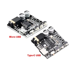 VHM-314-V2.0 Bluetooth Audio Receiver Board Bluetooth 5.0 MP3 Lossless Decoder Board Wireless Stereo Music Module Type-C USB