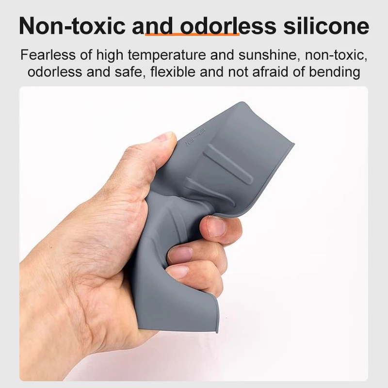 ل BAIC BJ30 2024 2025 باب السيارة صندوق تخزين مسند الذراع تخزين برميل سيليكون غطاء مقبض الباب اكسسوارات السيارات الداخلية