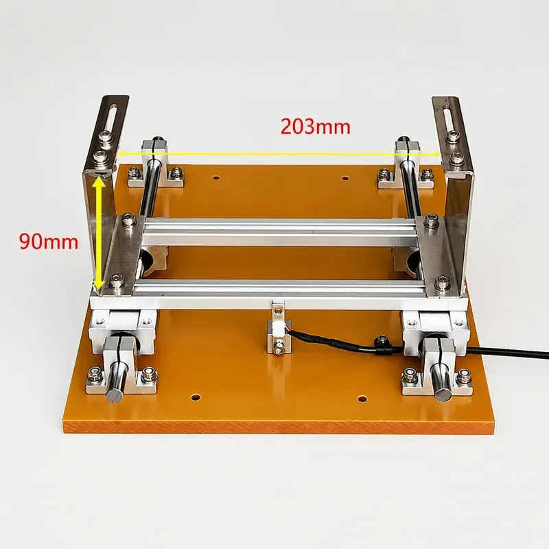 Turbojet Engine Test Stand Mounting Bracket Support Frame for RC Jet Turbine Testing Bench DIY Assembly Tool Kit