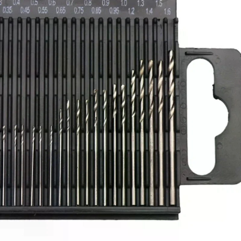 

20/25 шт., деревообрабатывающая пластиковая печатная плата из ПВХ, микро-сверлильный инструмент, полная шлифовальная мини-спиральная дрель 0,3-1,6 мм/0,5-3,0 мм, набор