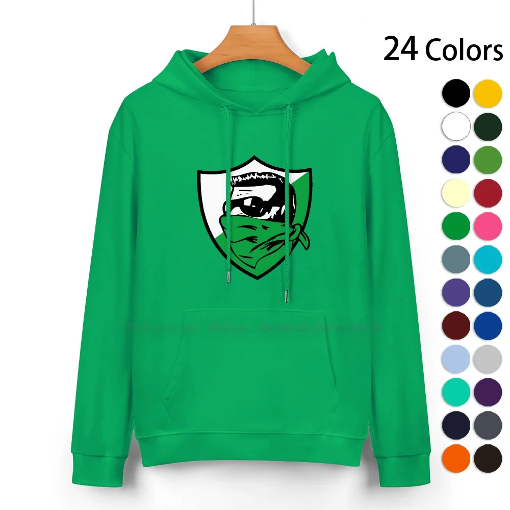 Ultra Boys Haifa Pure Cotton Hoodie Sweater 24 Colors Haifa Hooligans Visit Haifa Ultras Fans Haifa City Football Soccer Haifa