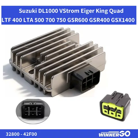Motorcycle Voltage Regulator Rectifier For Suzuki DL1000 VStrom Eiger King Quad LTF 400 LTA 500 700 750 GSR600 GSR400 GSX1400