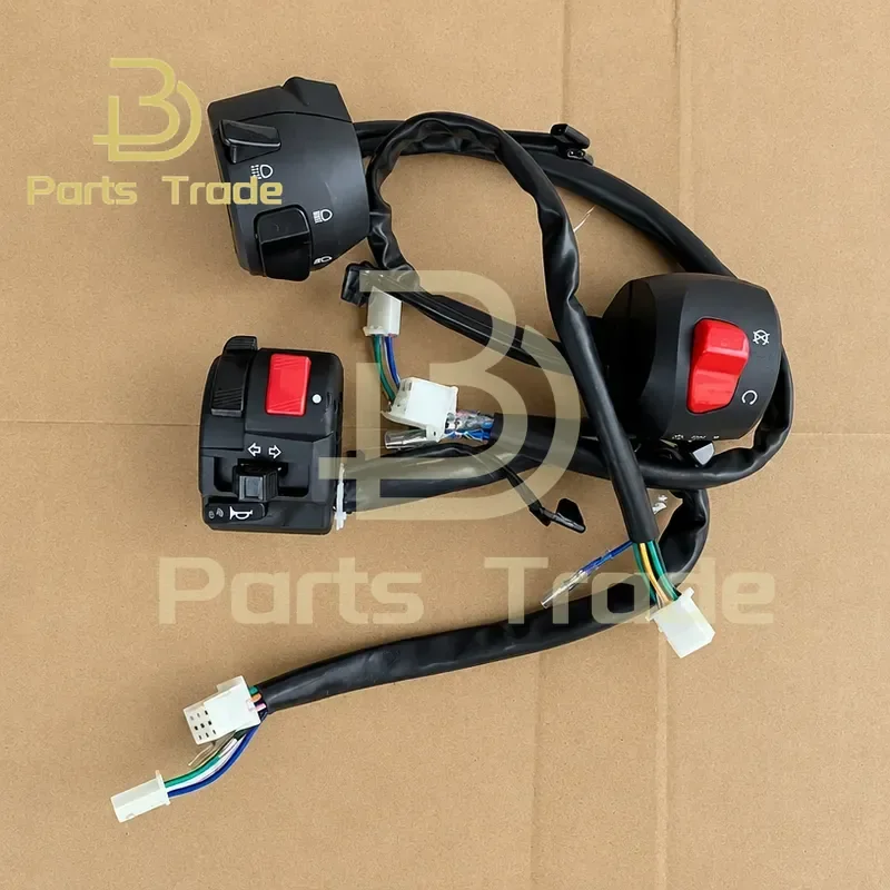 For KPM200 LF200-3B Retro Car Handle Switch Brake Horn Start Control Lever Assembly Replacement Parts Accessories