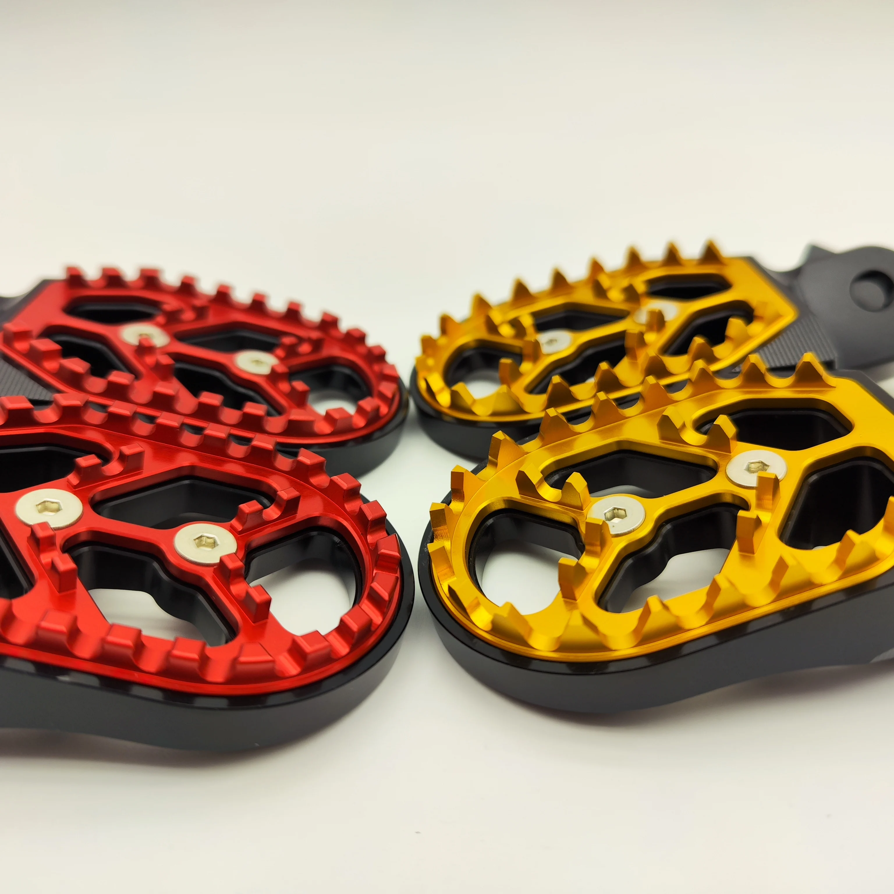 Para Talaria Sting Super Moto 7075 piezas de sur ron anchas reposapiés de aluminio