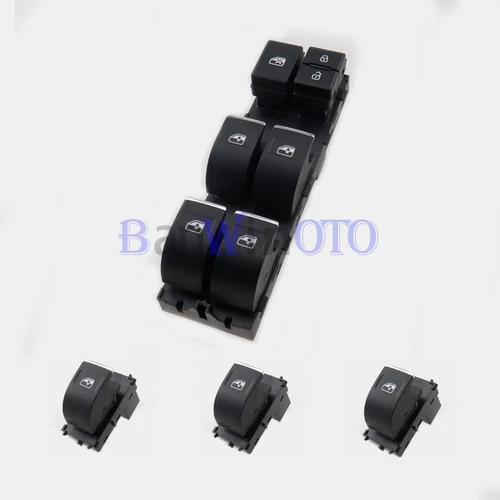 Imagen 1 del producto Panel de ventana eléctrica de coche, interruptor principal lateral de conducción, botón de Control, consola compatible con Dongfeng Joyear SX6 SX5 SX5- 3746130   SX7- 3746220