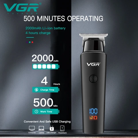 Беспроводной триммер для волос VGR V937 - стиль и удобство — пример использования