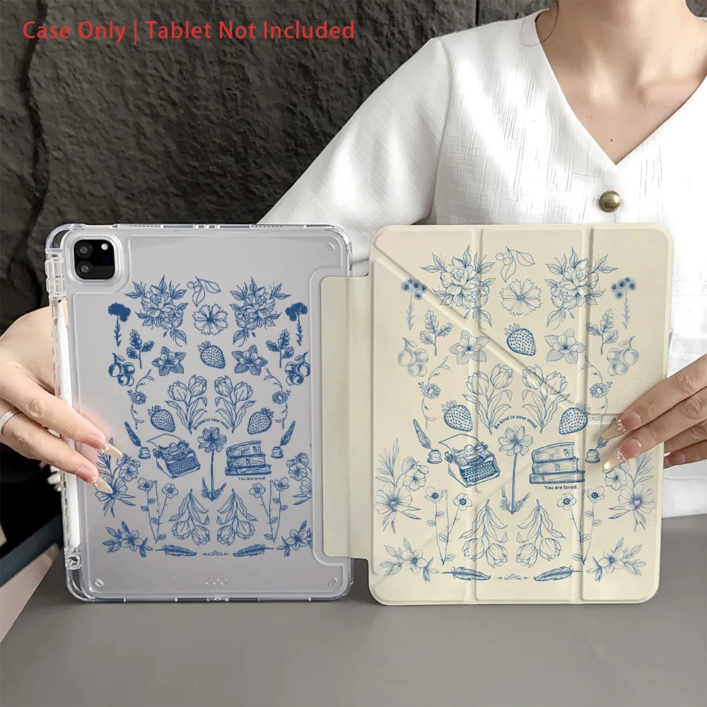 

Case for Samsung pad,Foldable Tablet Case Compatible with Samsung For Galaxy Tab S7/S8/S9