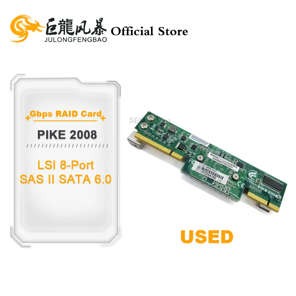 

Used For ASUS PIKE 2008 LSI 8-Port SAS II SATA 6.0 Gbps RAID Card