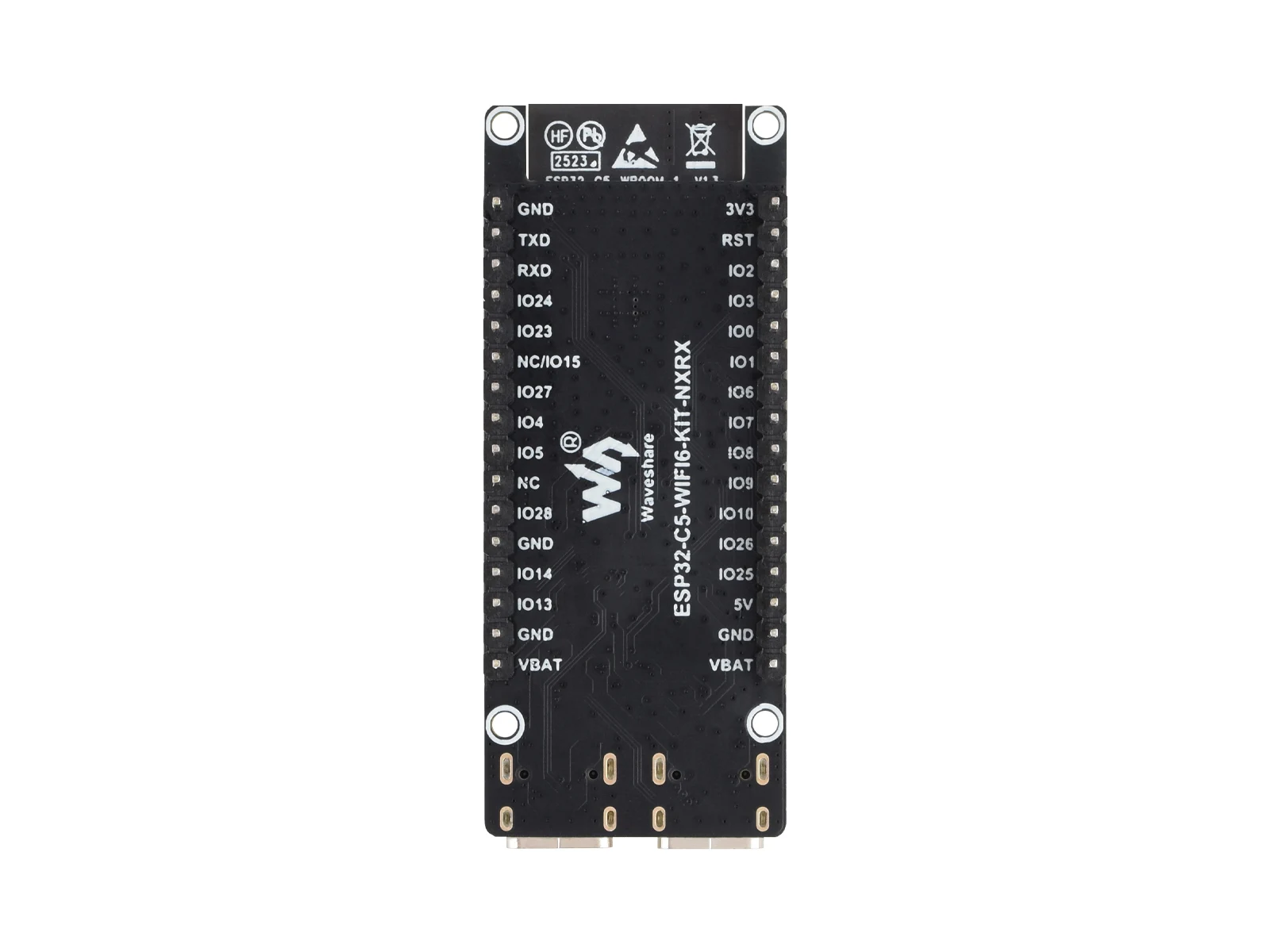Waveshare ESP32-C5 Dual-Band Wi-Fi 6 Development Board, 240MHz RISC-V Processor, ESP32-C5-WROOM-1 Series Module, Multi-Protocol